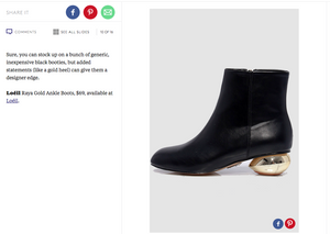 Raya Ankle Boots Featured In Refinery29