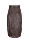 KASAVRA SKIRT BROWN