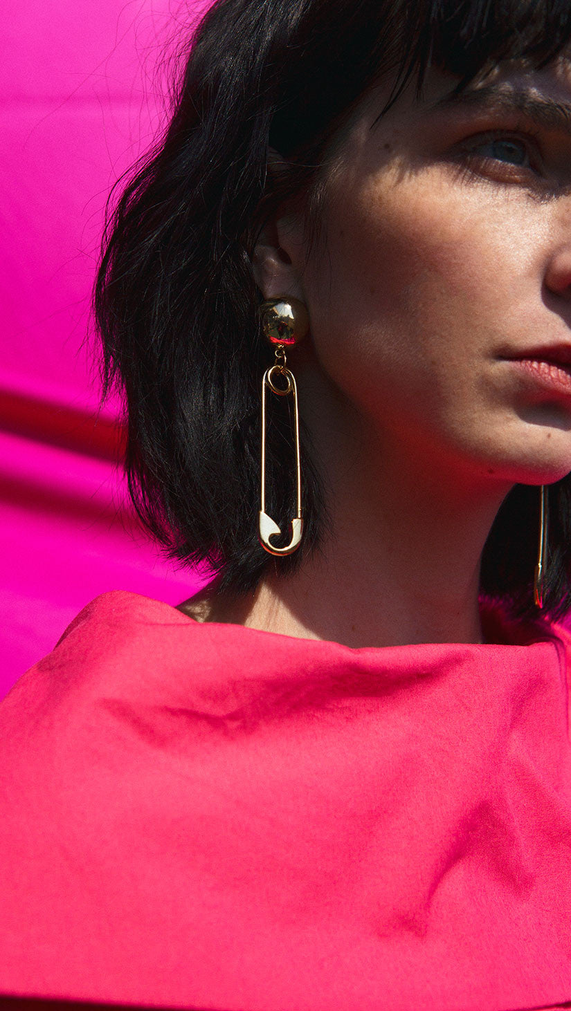 Luro Safety Pin Earring