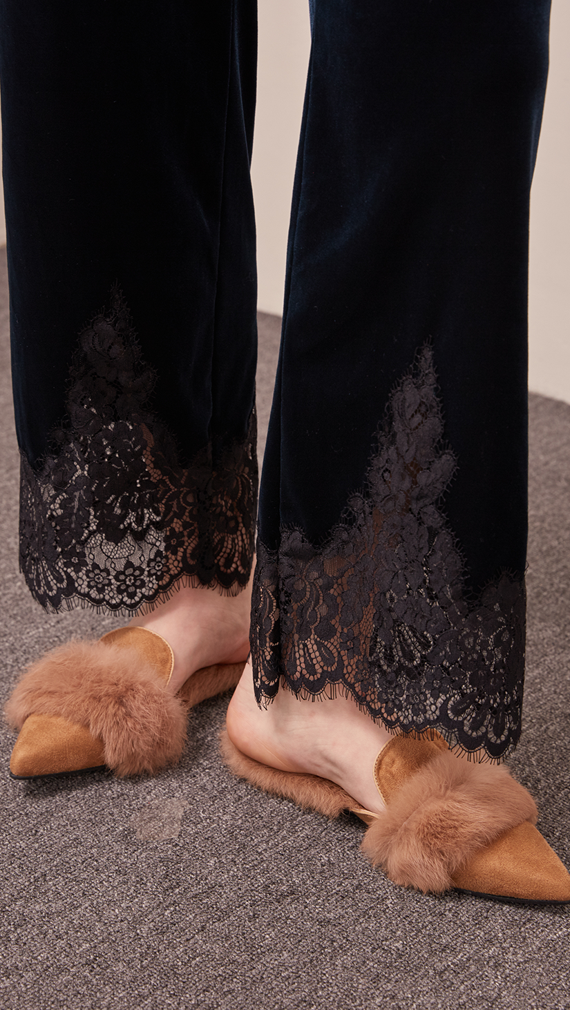 Yulie Furry Slide in Brown Shearling. Shearling mule, created entirely with faux ribbit fur. Slide loafers with a almond square toe, padded leather foot bed and rubber soles. Slip on.  